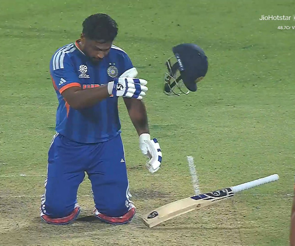 The Darling Boy of Kerala. The Man of the Moment. History disguised as an Underdog.

Sanju Samson, you are boss. What a hit. Carry-job for the history books.
#INDvsWI