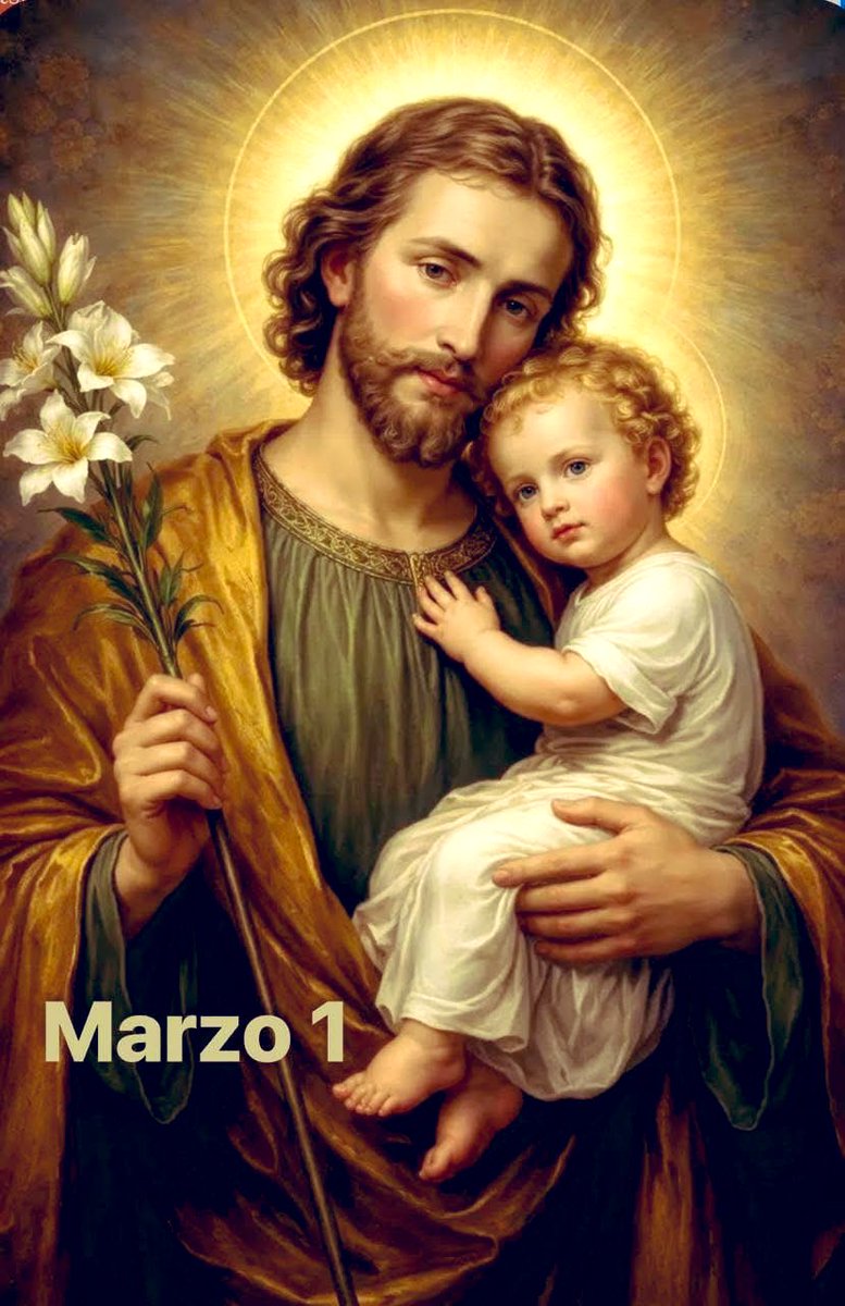 kireinajito's tweet photo. 💫*･MARZO, MES DE SAN JOSÉ•*💫

La Iglesia dedica este mes al casto esposo de la Virgen María y patrono de la Iglesia Universal.

Es conocido como el “santo del silencio”, la Sagrada Escritura no conserva ninguna de sus 

#GloriosoSanJosé 
#AciPrensa https://t.co/jg02dJSnhw