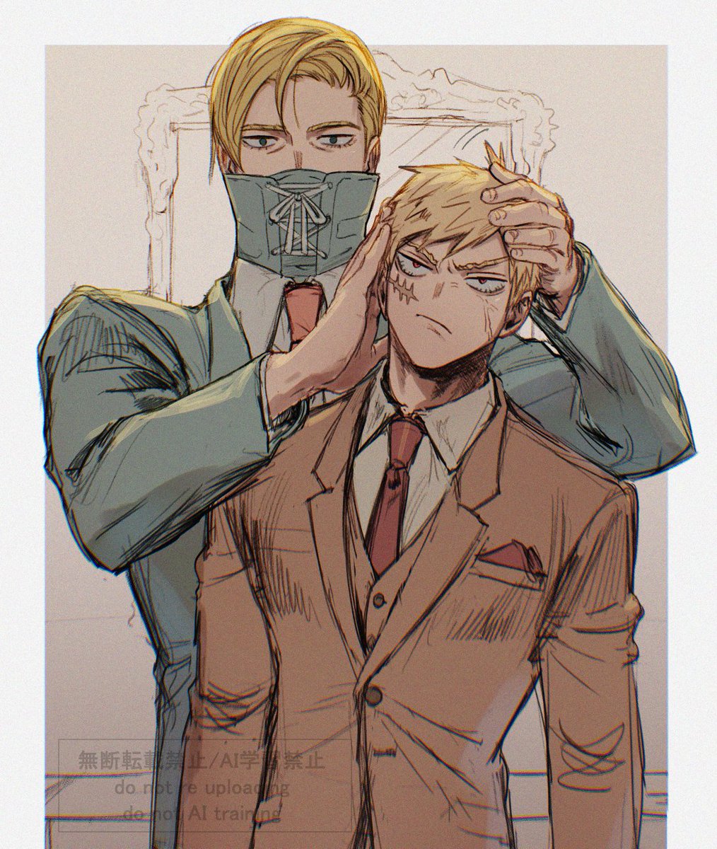 何らかのパーティで身繕いされる8年後ジニ＋爆 👖＋💥