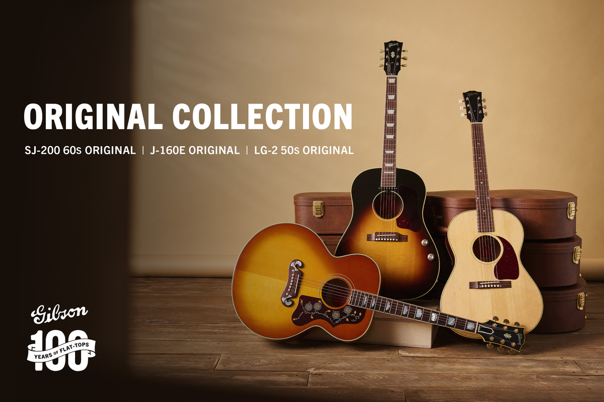 shima_md's tweet photo. 【 #ギタセレ 】
Gibsonアコースティックギター誕生100周年を記念した3モデルが登場しました!✨伝説のJ-160Eも復刻。伝統を守りつつ、現代のステージにもしっかり対応できるって、最高じゃないですか?ぜひチェックしてみてくださいね😊
#Gibson #アコギ #OriginalCollection
https://t.co/sluXPyXFI5 https://t.co/K2BLNAAGiC