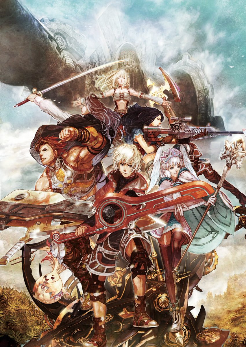 Xenoblade Chronicles art from Nintendo Today.