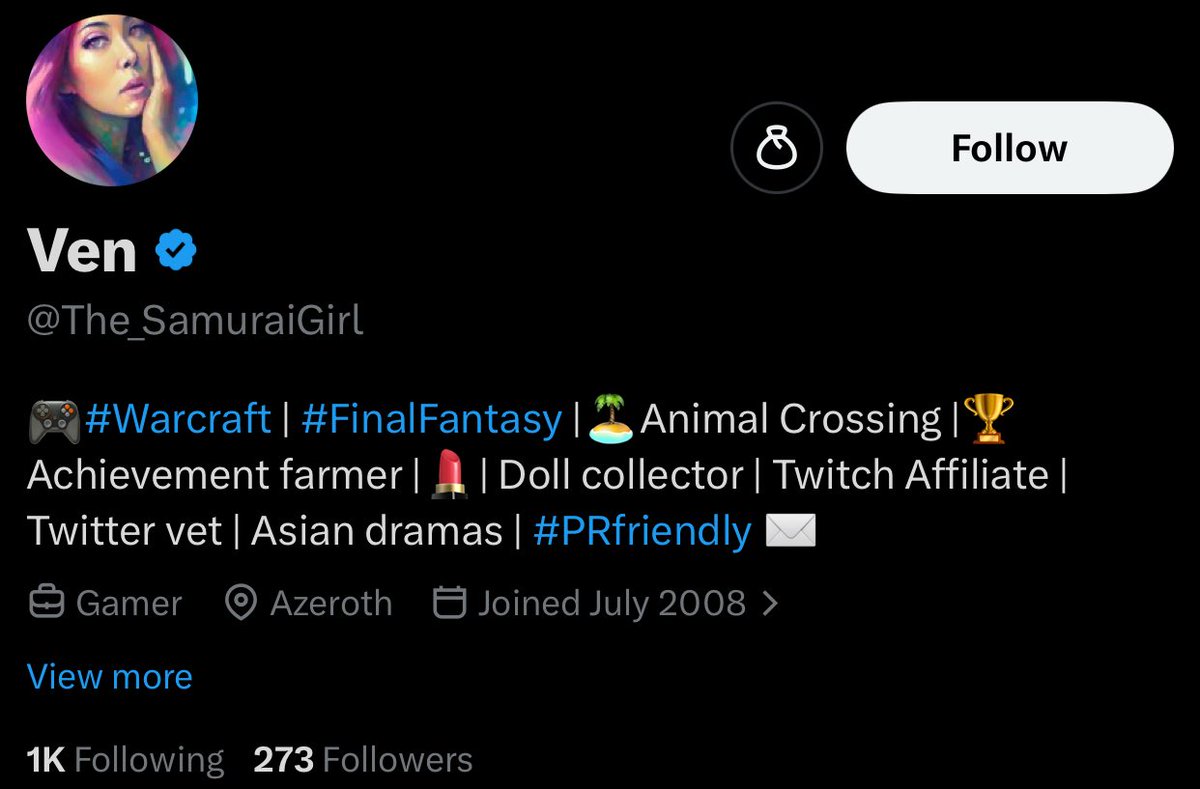 drixxus's tweet photo. @The_SamuraiGirl @ivussyx You act like this in comments sections but put PR friendly in your under 300 follower Twitter bio? 🤔 https://t.co/nJrtfwfLBs