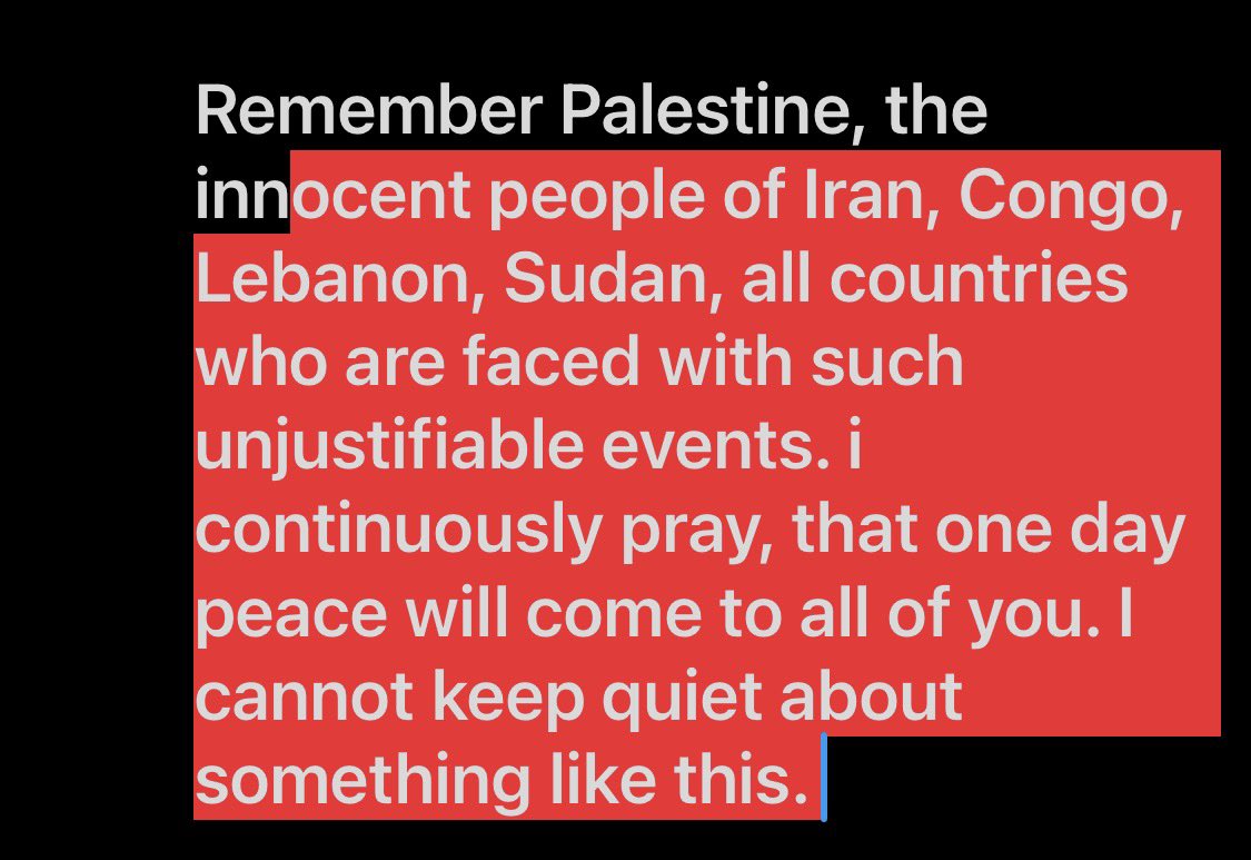 It’s not even “politics” anymore. This is an unethical cleansing. Please , if you are a bigger account, please amplify the voices of those who cannot. For those who are continously silenced. We need to be a voice for them. And i’ll use my platform to do so.