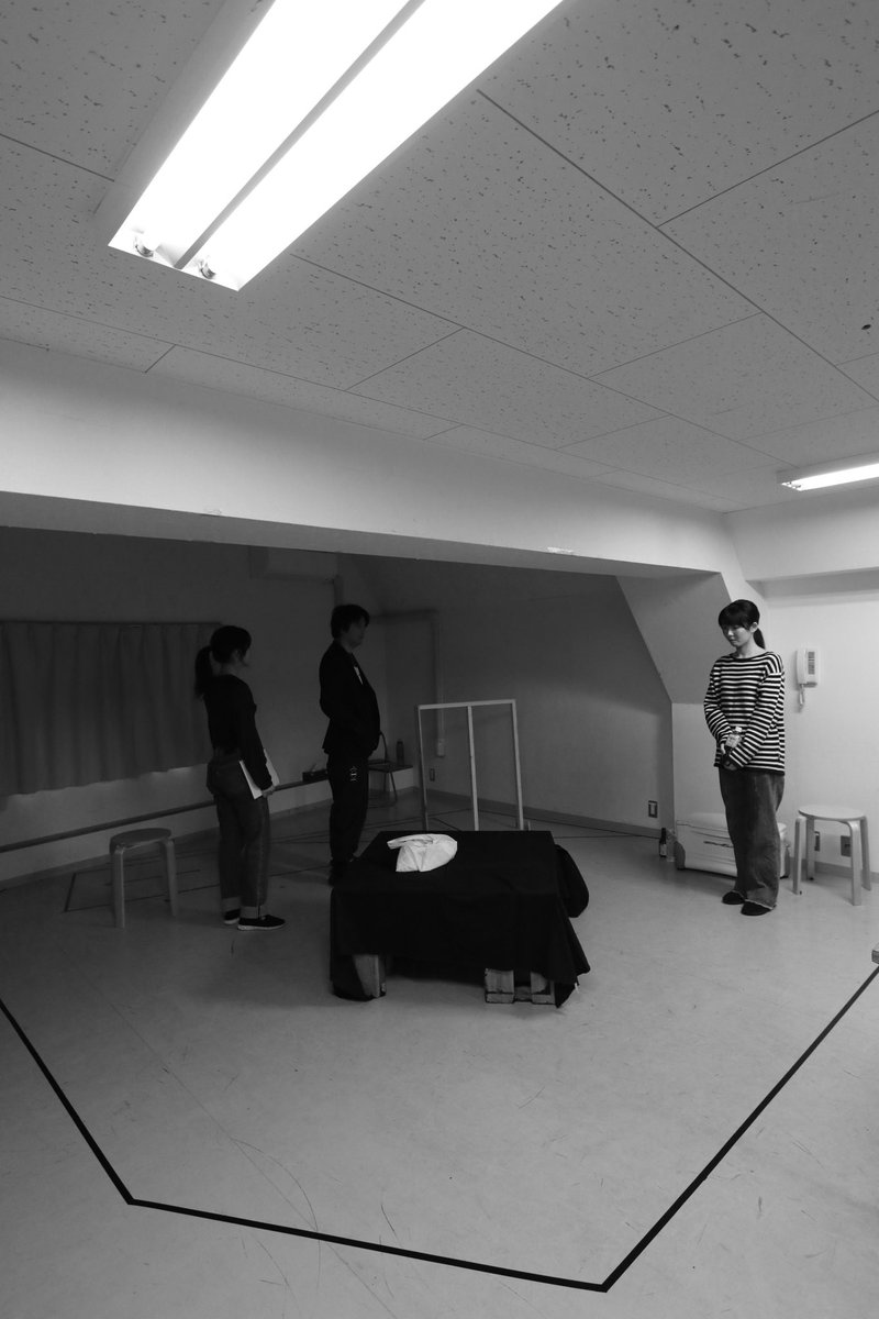 playnamu's tweet photo. 最終稽古終了。

namu 第二回公演 #観測地
3.4-3.8 APOCシアター

https://t.co/vE28JiNChb

各回お席残り僅かです！
よろしくお願いします🦕 https://t.co/x8BqkIN6RC