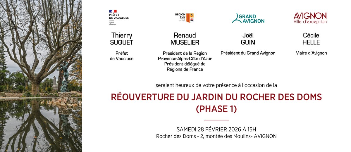 Imagine_Tours's tweet photo. Réouverture du jardin du Rocher des Doms (Phase 1)

https://t.co/b4ivsLv9qY https://t.co/tsuagHBMbT