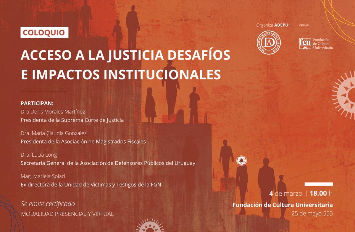 Asociación de Defensores Públicos del Uruguay tweet media