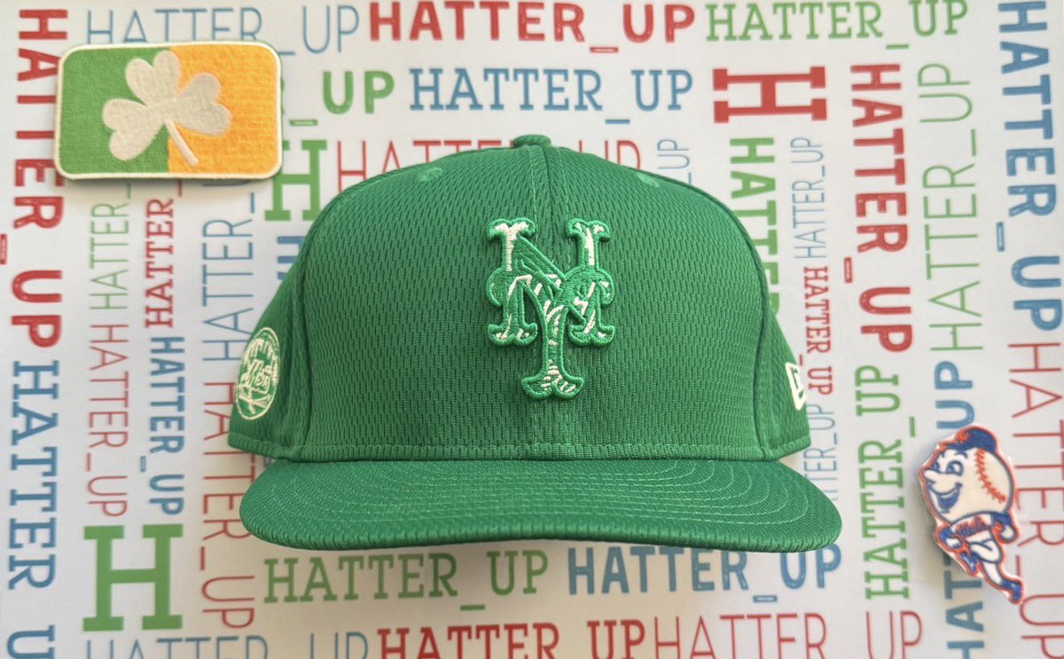 Hatter_up's tweet photo. Happy March Ive been wearing St Patricks Day Caps for 2weeks now Next up for Day 14 is the @Mets again this time the 2021🍀Edition #LGM #NYM #SpringTraining26 #Day14 #Grapefruitleague #Irish☘️ #StPatricksDay☘️ #HatTwitter #HatoftheDay #FittedHatSociety #HatCollector #UnitedByCaps https://t.co/d66RIJYzME