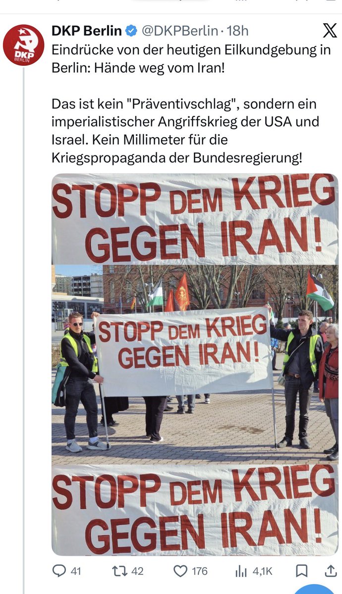 LNBerlin's tweet photo. @AimeeValeur @DKPBerlin @DonJoschi Nein, wissen sie nicht .. oder sie wissen es und sind genauso drauf wie die .. ⬇️⬇️⬇️ https://t.co/ydGdu4NEDa