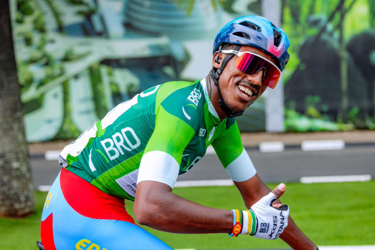 tour_du_Rwanda's tweet photo. That winning feeling 🔥 https://t.co/gUeoYBoffK