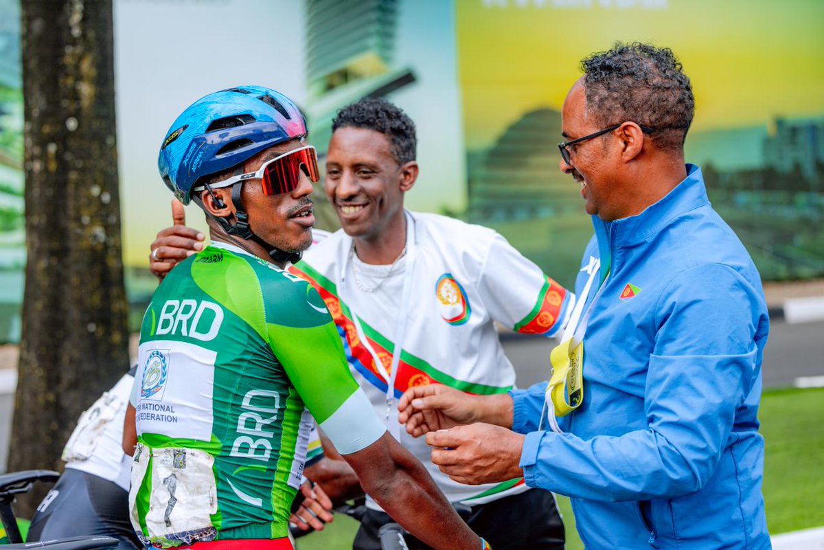 tour_du_Rwanda's tweet photo. That winning feeling 🔥 https://t.co/gUeoYBoffK