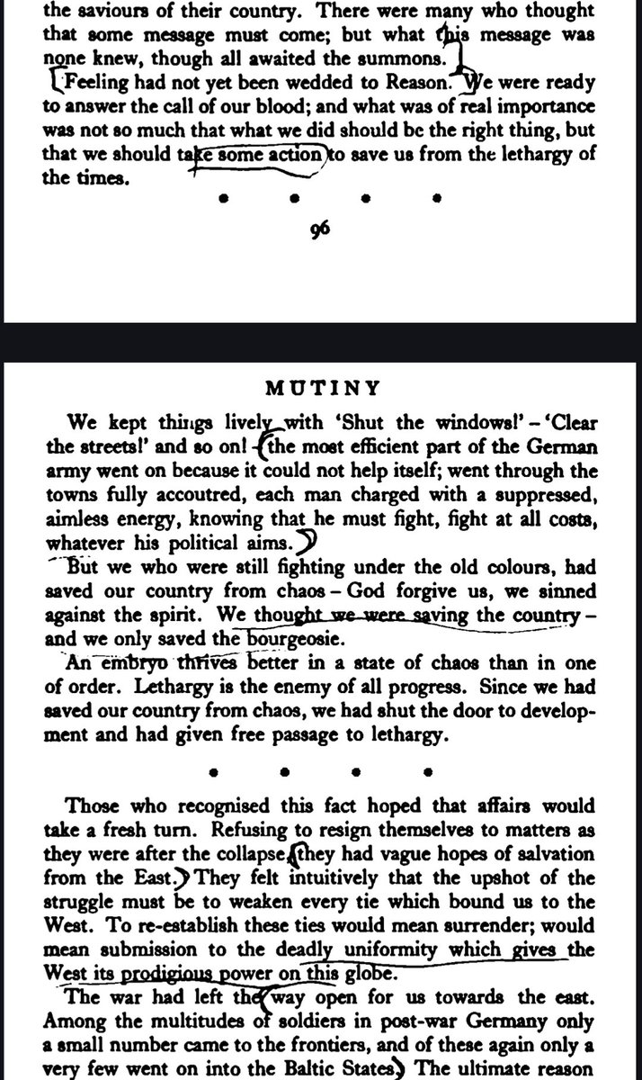 raidta7's tweet photo. @KaiserLoengramm As Ernst von Salomon wrote: "We thought we were saving the country - and we only saved the bourgeosie." https://t.co/U4x1v3Cw60
