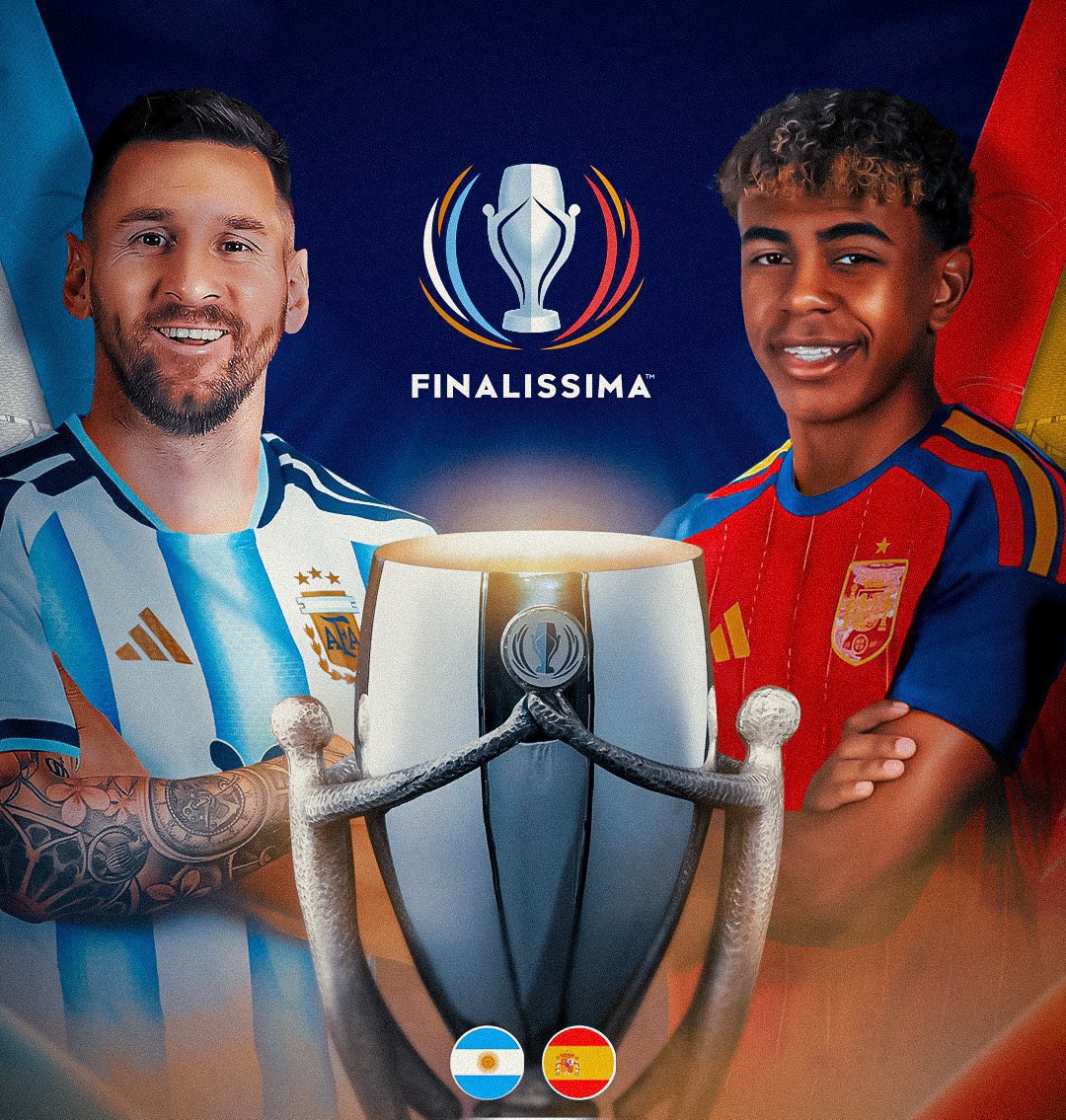 giraltpablo's tweet photo. LA FINALISSIMA SUSPENDIDA 🚨

🇦🇷🇪🇸 Qatar anuncia la postergación de todos sus partidos, incluido el que iban a jugar Argentina y España el 27 de marzo. https://t.co/JCZwWkHB5M