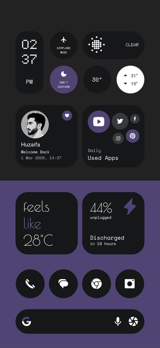 zeffisetups's tweet photo. ᴅᴏᴛꜱʜɪꜰᴛ ᴡɪᴅɢᴇᴛꜱ https://t.co/7FcVhsCegk

ʙᴀᴄᴋᴜᴘ &amp; ᴡᴀʟʟᴘᴀᴘᴇʀ https://t.co/v7CSa4LE4t

ᴛᴜᴛᴏʀɪᴀʟ https://t.co/QmHlRebGA4

ᴛᴇʟᴇɢʀᴀᴍ https://t.co/uslLgZErom

#nothingos #nothingwidgets #bestwidgets #bestwallpapers #setupwithnova #dotshiftwidgets https://t.co/gTij7mCxUg