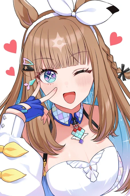 最近 実装されたウマ娘のアーモンドアイちゃんです(*'ω'*)よろしくお願いします!しかしながら私は未だお迎え出来ておらず悲しみに暮れています(+_+)
