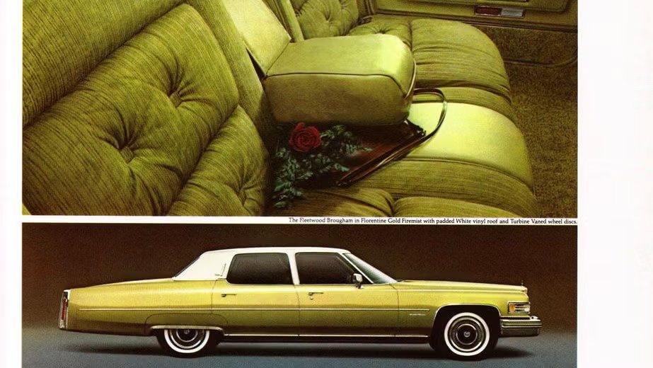 With apologies in advance to my friend @lileks, today's Dave's Car ID Service examines the automotive edition of Interior Desecrations.

Mr Lileks' book of that same name lovingly and hilariously chronicles the insane pandemic of bad taste that overwhelmed American residential