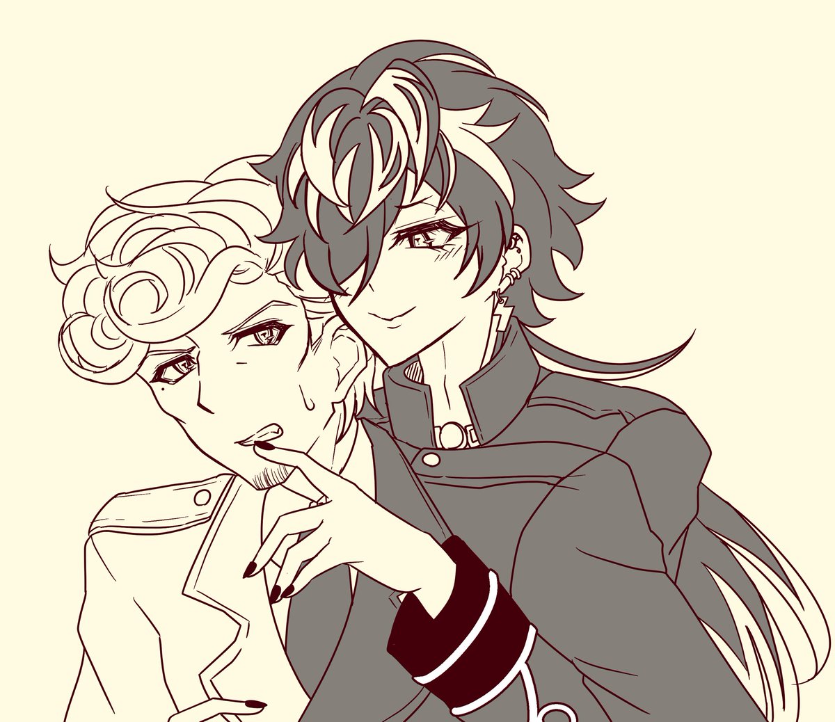 頭身高めに描けるよう練習の、ひとじゅし