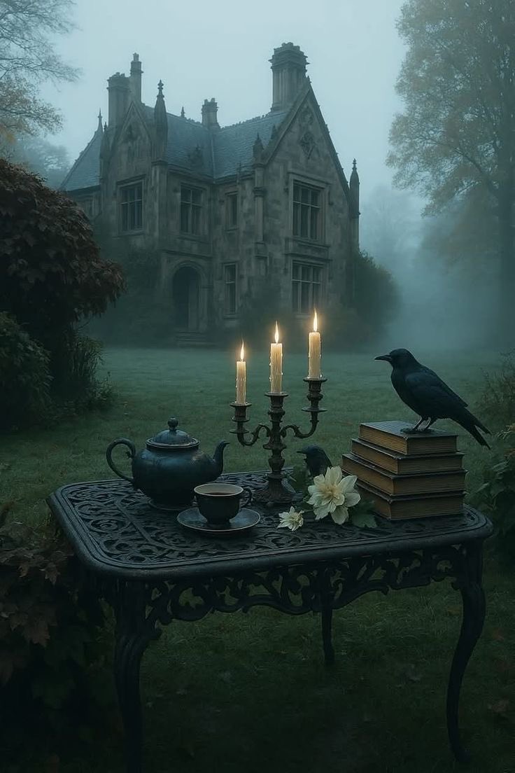 🅖🅞🅞🅓 🅜🅞🅡🅝🅘🅝🅖. ⁺‧₊˚ ཐི⋆♱⋆ཋྀ ˚₊‧⁺
#gothic 
📸 - Pinterest