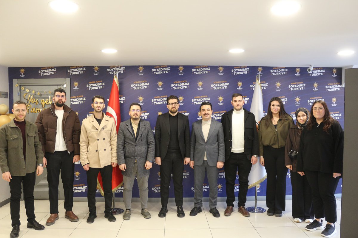 Gençlik Kolları MKYK Üyemiz, Bölge Koordinatörümüz <a href="/cihadsolmazz/">Cihad Solmaz</a> ’ı İl Başkanlığımızda misafir ettik.

Nazik ziyaretleri için Başkanımıza teşekkür ediyoruz.