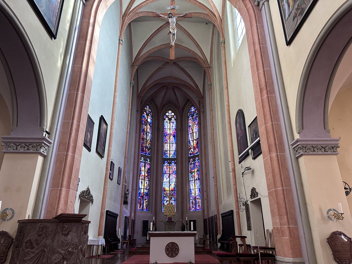 Took this photo at church this morning in Radstadt 🇦🇹. Then I went to the local cafe and wrote about <a href="/jamestalarico/">James Talarico</a>, faith in public life, and why his message has already won — regardless of what happens in #Texas on Tuesday 🇺🇸.

linkedin.com/posts/mikemoff…

#JamesTalarico #TX2026
