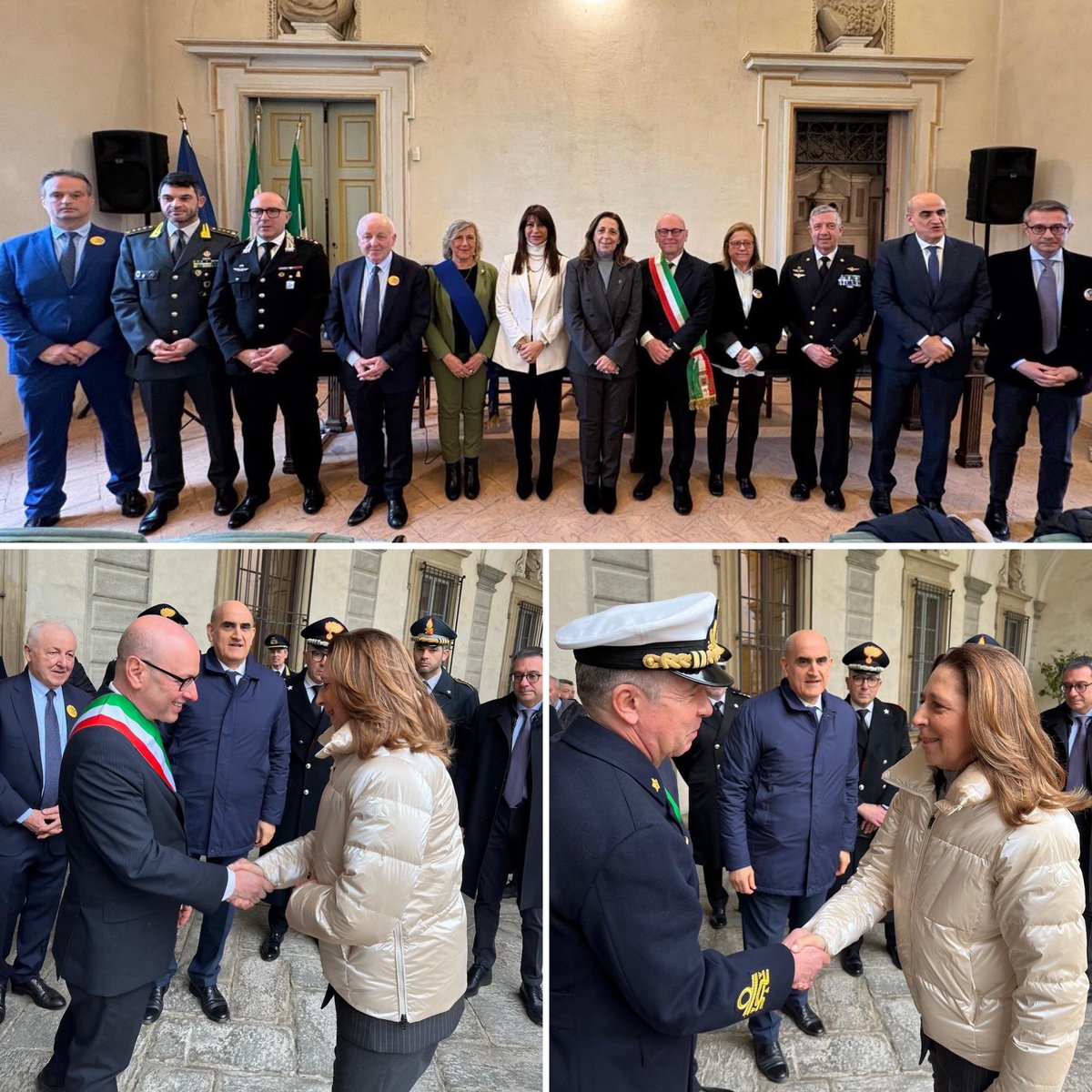 isabellarauti's tweet photo. ⚓Dal Vespucci al Museo – Dal mare alla terra
◙  Cesano Maderno - Museo Didattico del Legno

🇮🇹 Inaugurazione spazio espositivo permanente che da oggi ospita il timone in mogano della motobarca della Nave Scuola Amerigo Vespucci, donato dalla Marina Militare Italiana.

#Timone oggetto simbolo di storia marinaresca e metafora esistenziale di valore perenne.

🌍 Il Vespucci - nel tour mondiale e mediterraneo (2023 - 2025) - ha toccato cinque continenti raccontando al mondo le eccellenze Italiane, il Made in Italy e lo spirto di italianità.

📚 L’iniziativa di oggi in un Museo didattico è una declinazione della #CulturaDellaDifesa intesa come trasmissione di valori e motore di inclusione e coesione sociale, valorizzazione del territorio e visione dinamica della memoria.

#CulturaDifesa

#Difesa #MarinaMilitare #AmerigoVespucci #ForzeArmate #IdentitàNazionale #Giovani #Valori
#Istituzioni #MadeInItaly
@GuidoCrosetto @SM_Difesa @MinisteroDifesa @ItalianNavy 
@MIsocialTW @FrassinettiP @lni_pn