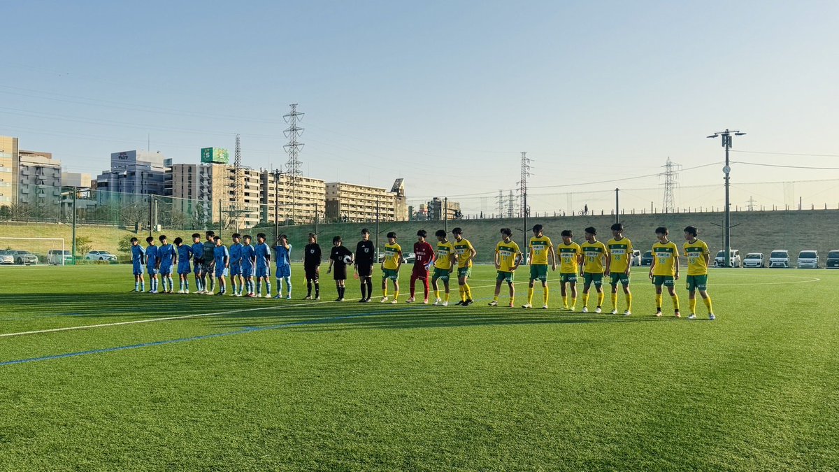 【U-15関東リーグDiv.2】
2026.3.1(日)

第1節
vs #バディーJY横浜

前半:1-0 
後半:0-1
合計:1-1

《⚽️得点者/👟アシスト(出身クラブ)》
⚽️鳥山優友(ちはら台SC)
👟正木洵凪(コラソン千葉U-12)

クラブとして未知の挑戦がスタート！
ゴールがあると、会場が盛り上がる。