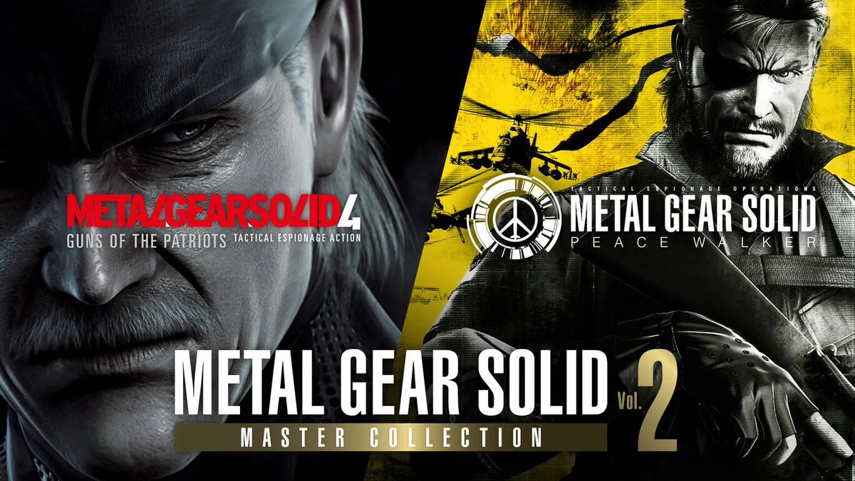 2nd_Hole's tweet photo. 冷静に考えてMGSマスターコレクション2やばいんだよな https://t.co/5KEyWM6f3I
