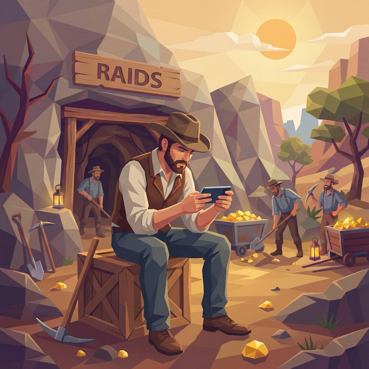 Gold Age Game ⛏️ tweet media