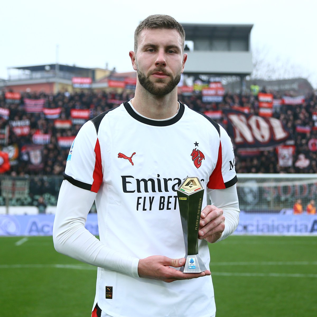 Strahinja Pavlović is the Panini Player of the Match for #CremoneseMilan! 🏆