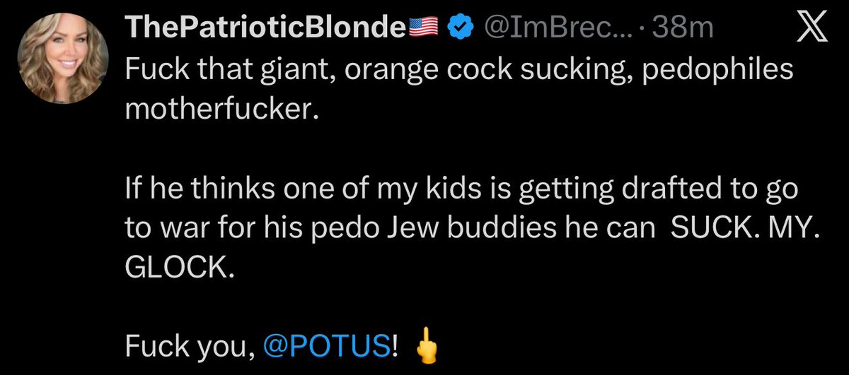 The conservative JoJoFromJerz. 

Only trashier.