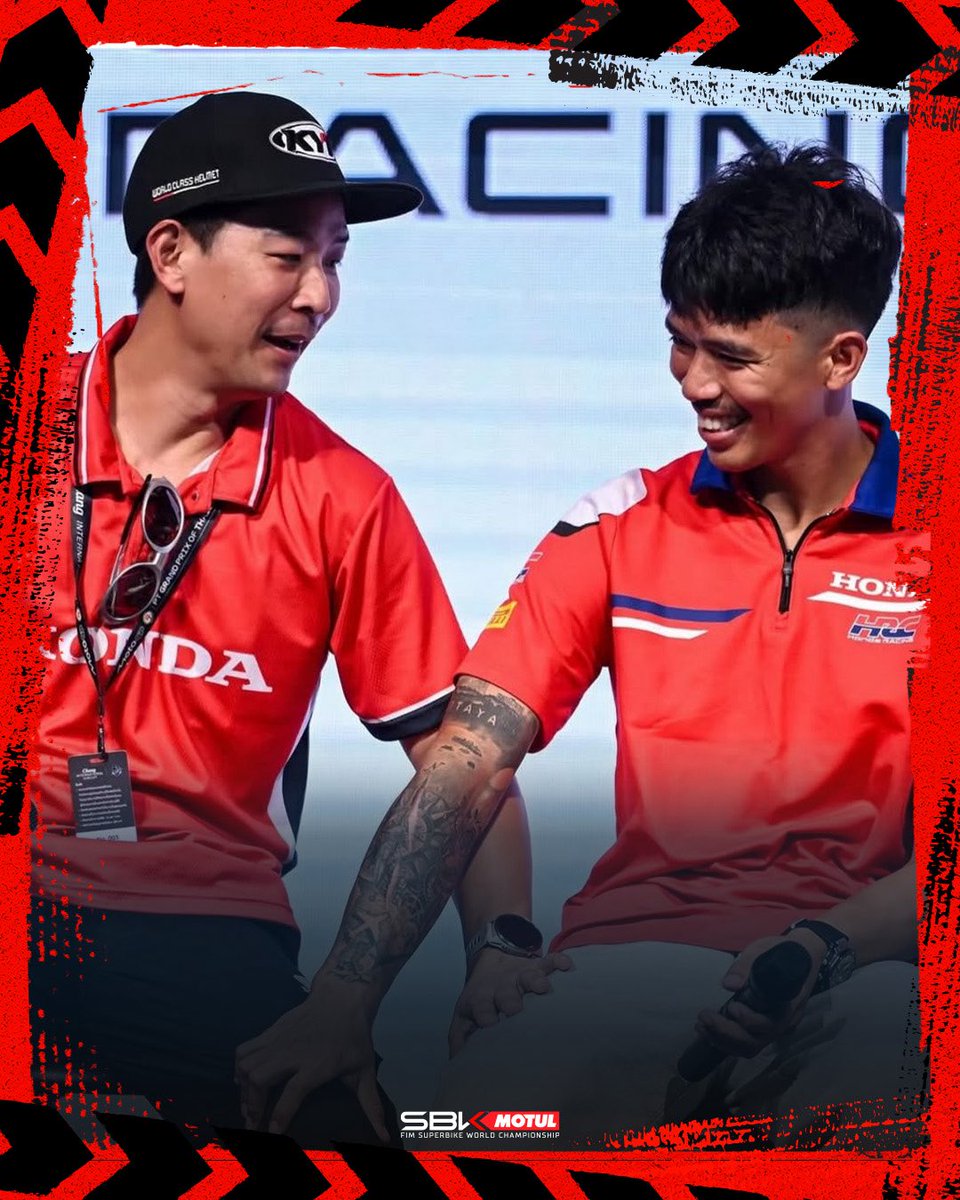 WorldSBK's tweet photo. Home GP wasn’t missed by @somkiat35 🇹🇭

#ThaiGP 🇹🇭 #MotoGP #WorldSBK https://t.co/ti7hWCUJ8q
