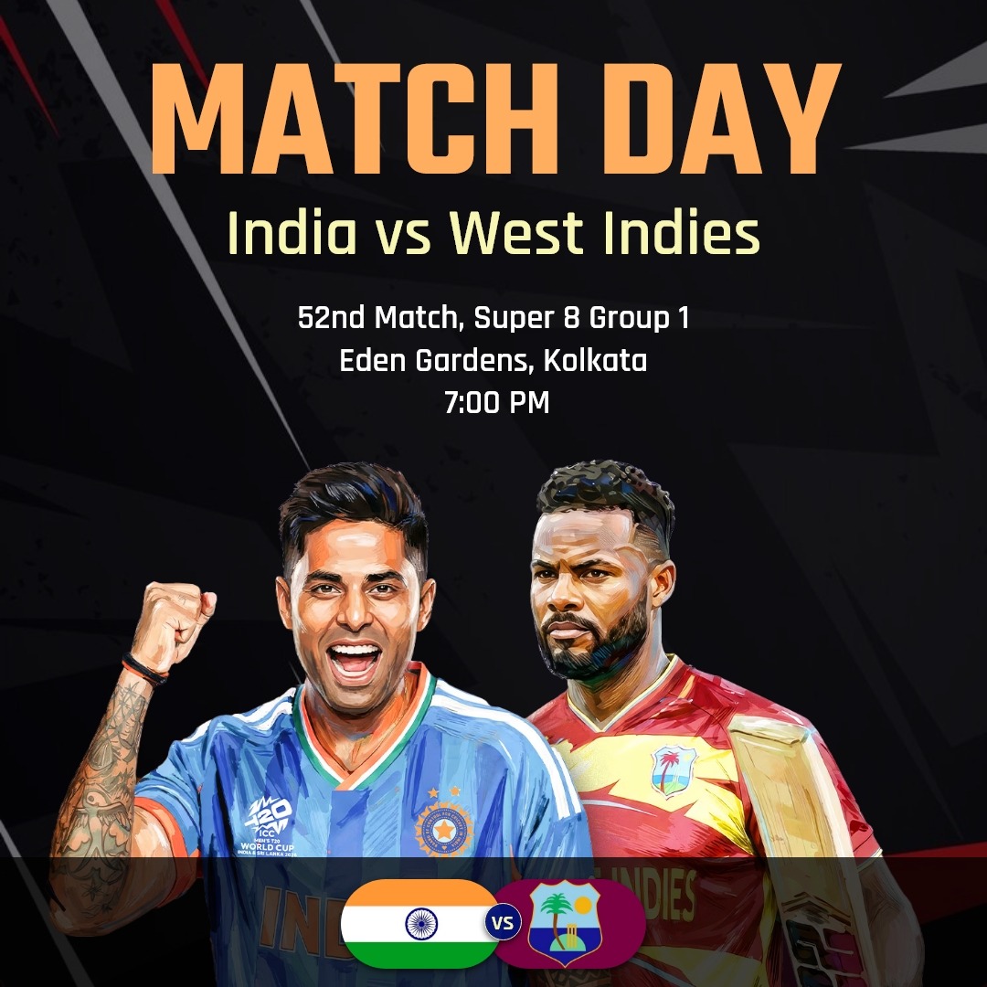 suman0751's tweet photo. Q. क्या लगता है आज कौन जीतेगा
A. INDIA 🇮🇳
B. Westindies
#Tehran #indvswin #T20WorldCup #Luckytalks #INDvsZIM #INDvsWI #Khamenei https://t.co/YDr8BYMFlo