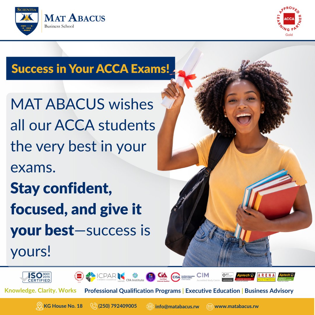 MAT ABACUS Business School - Rwanda tweet media