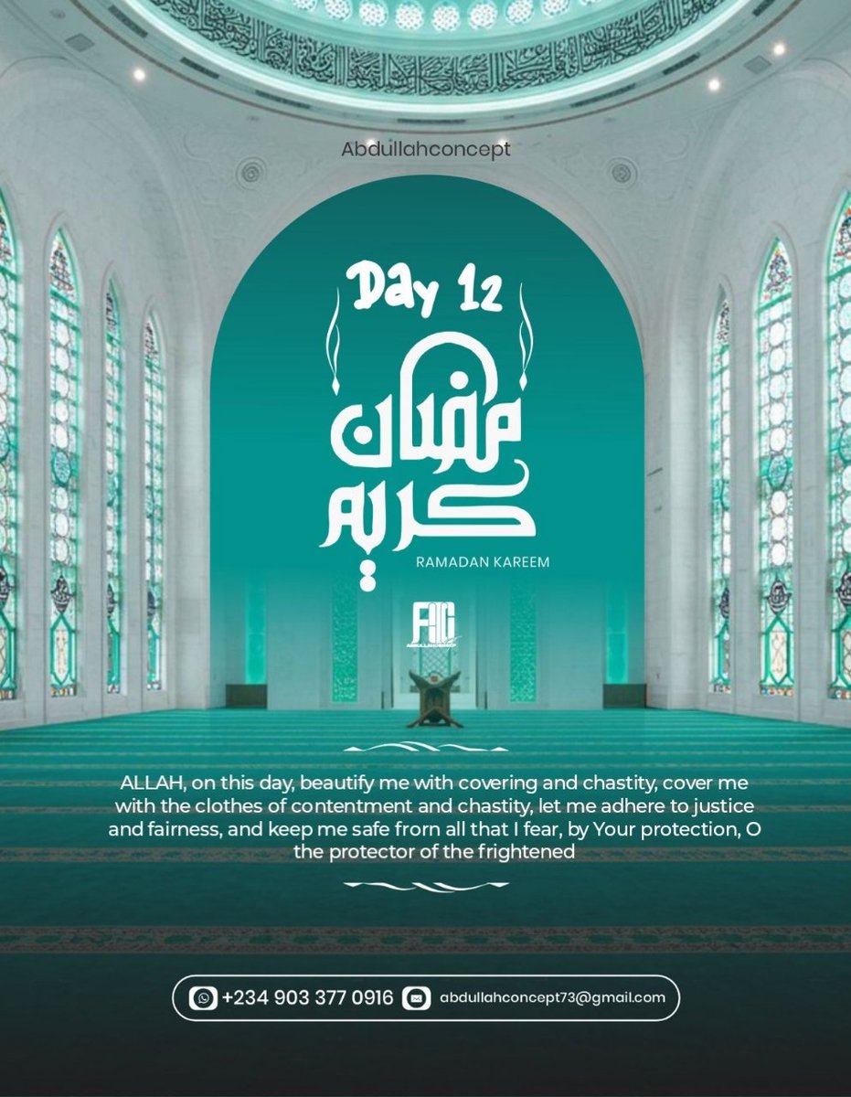 Abcon01's tweet photo. ALLAH, on this day, beautify me with covering and chastity, cover me with the clothes of contentment and chastity, let me adhere to justice and fairness, and keep me safe frorn all that I fear, by Your protection, O the protector of the frightened https://t.co/YfvktMj1tA