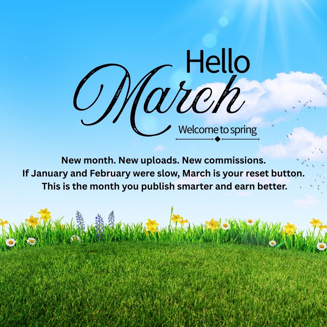 skillsnify's tweet image. No more “I’ll start soon.”
No more watching others cash out.
This month:
• Learn the system
• Publish intentionally
• Promote strategically

Let March pay you.

#Skillsnify #HelloMarch #MakeMoneyOnline #AmazonKDP #SideHustle