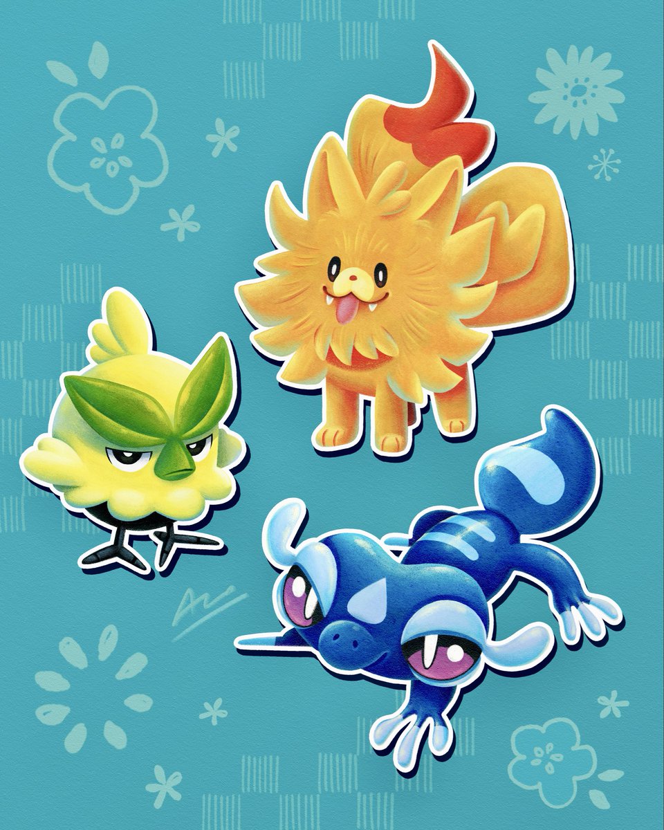 azulaylewin's tweet photo. No Gen 10 slander will be tolerated, these are my new children 

Welcome, Browt, Pombon and Gecqua! https://t.co/0UEovOvv7J