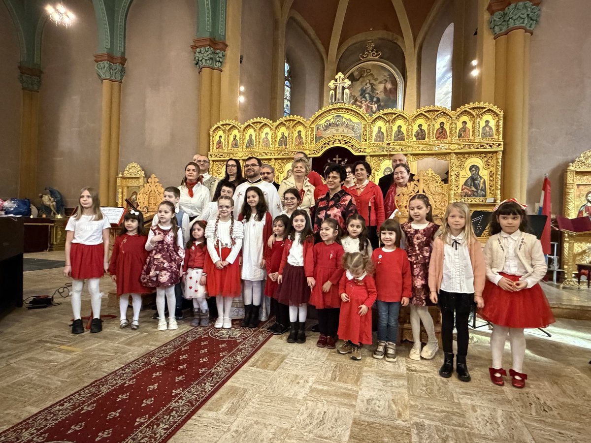 Romanian 🇷🇴community celebrating the 1st of #March  with a concert blending more generations at the Romanian Orthodox Church in Luxemburg 🇱🇺. Not only the beginning of spring, but a time for social and cultural practices that signify renewal and rebirth.