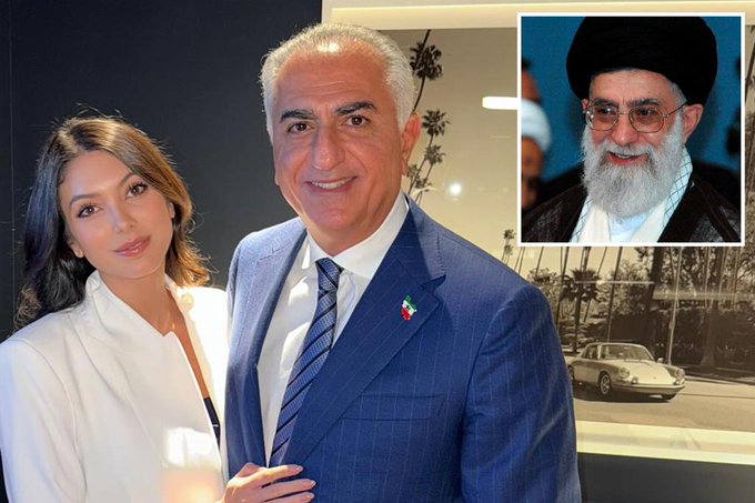 OwenGregorian's tweet photo. Exiled Iranian royals celebrate death of Ayatollah: ‘Erased from history’ | Katie Jerkovich, California Post

The exiled crown prince of Iran and his Los Angeles-based princess daughter celebrated the killing of Iran’s supreme leader Ayatollah Ali Khamenei in powerful posts Saturday.

Princess Noor Pahlavi — who’s been speaking out against the regime for months — posted a series of messages to her Instagram account as news of the strikes and the ayatollah’s death emerged.

“We are watching a violent theocracy that has massacred our people for decades finally get hit. And many Iranians inside Iran feel a painful kind of relief,” she said.

“Not because war is ‘good.’ Not because anyone is ‘good.’ But because when you’ve lived with a devil on your neck for 45-plus years any crack in its machinery feels like air.”

Pahlavi also shared two videos of Iranians cheering in the streets and commented: “The Islamic republic is being bombarded. They are laughing because they have suffered under this regime for decades.”

Meanwhile, her father Reza Pahlavi – who has lived in the US since the 1979 revolution – reacted to reports that the ayatollah was dead following the US and Israel airstrikes against Iran.

“The bloodthirsty Zahhak [an evil king in Iranian mythology] of our time, the killer of tens of thousands of Iran’s bravest sons and daughters, has been erased from the pages of history. With his death, the Islamic Republic has effectively come to an end and will soon be consigned to the dustbin of history,” he posted to X.

Pahlavi added that any attempt by the regime to appoint a successor was ”doomed to failure” because they will lack legitimacy and be ”complicit in the crimes of this regime.”

The exiled crown prince also warned the military, security, and police forces inside the country not to prop up the regime and to instead join the people “to help ensure Iran’s stable transition to a free and prosperous future.”

”The death of the criminal Khamenei, while it cannot bring back the spilled blood, can serve as a balm for the scorched hearts of the grieving families, the fathers and mothers, spouses and children in mourning, and the families of the selfless martyrs of Iran’s Lion and Sun National Revolution.”

He said the death marked Iran’s “great national celebration” and encouraged his fellow Iranians to “stay vigilant and prepared.”

“The time for a massive and decisive presence in the streets is very near. Together, united and steadfast, we will secure the final victory, and we will celebrate Iran’s freedom across our Ahura-created homeland. Long live Iran.”

Noor Pahlavi also wrote “Thank you” and her comments included a heart and crying face emoji.

The California Post reached out to Noor Pahlavi for comment.

Pahlavi’s grandfather Mohammad Reza Pahlavi, the last Shah of Iran, fled the 1979 Iranian Revolution that swept Ayatollah Khomeini and a host of religious clerics into power.

https://t.co/1v6ShNFZx8
