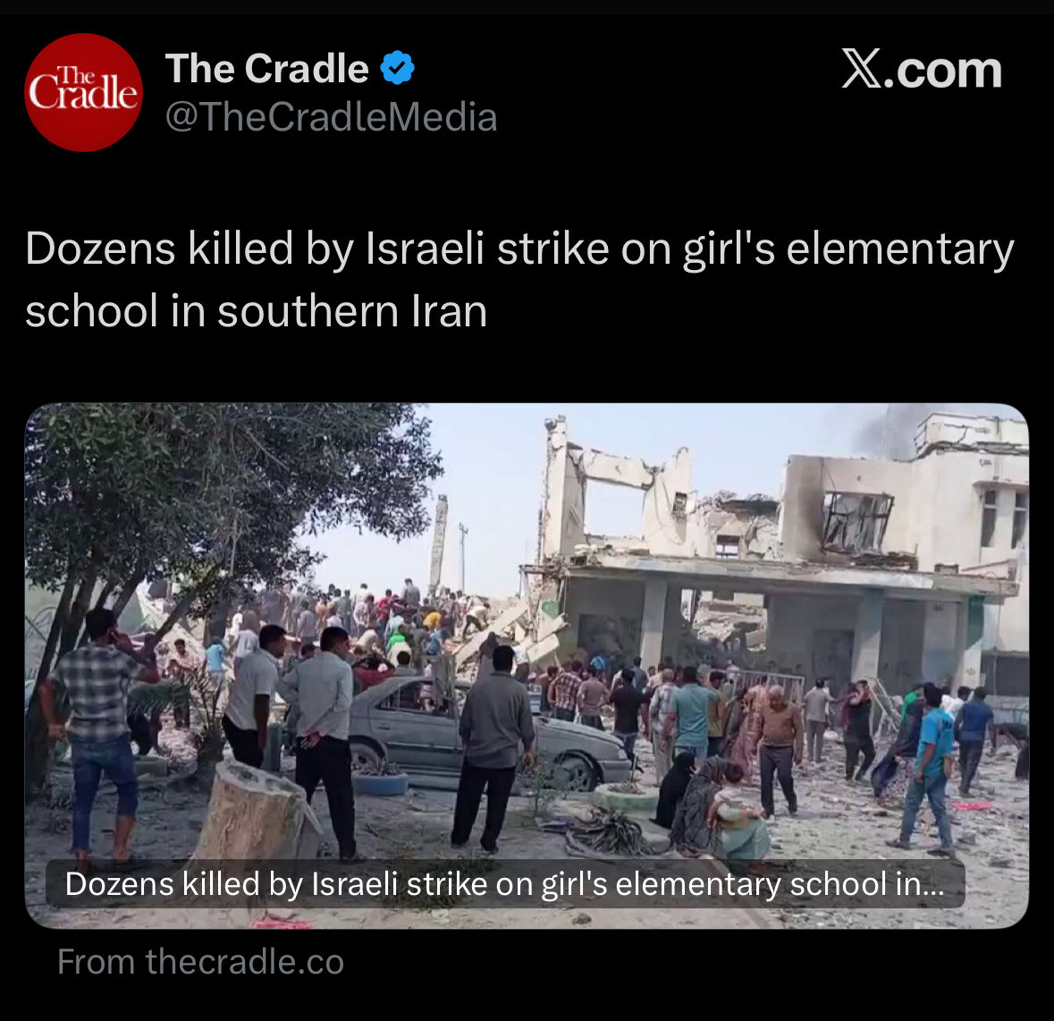 Their oppressors, apparently: