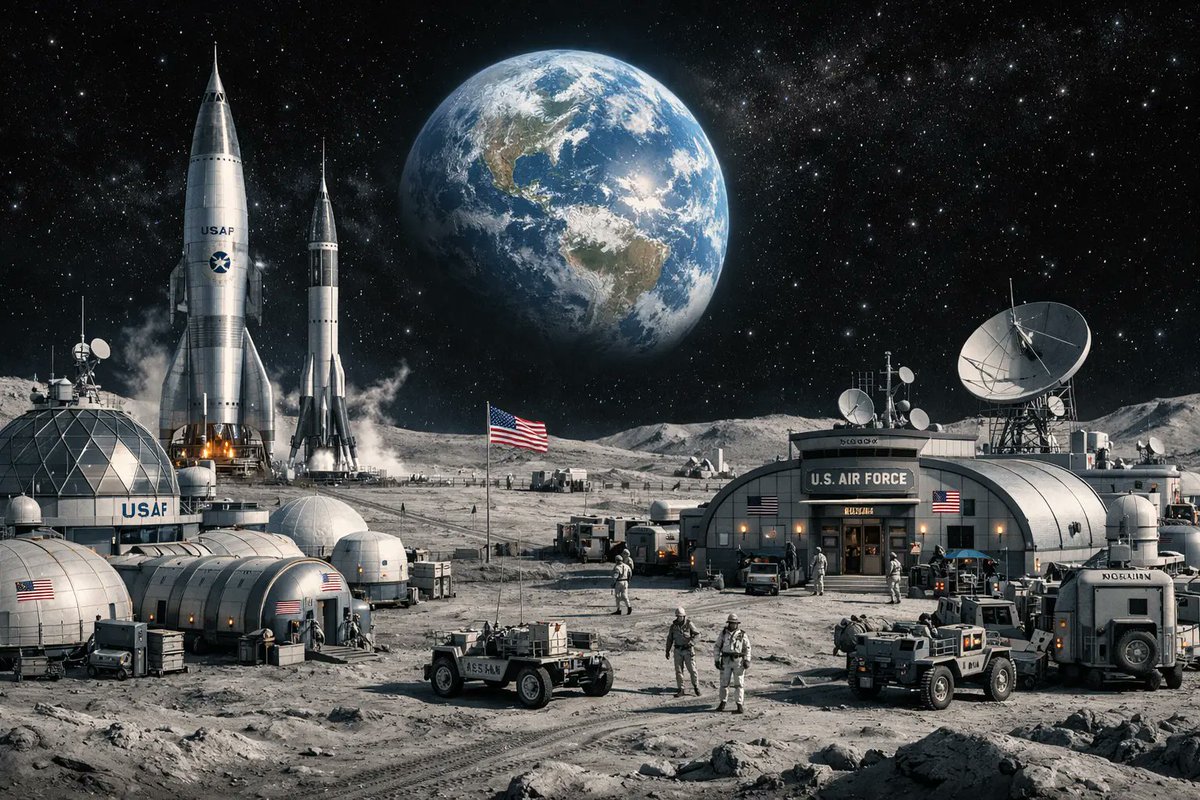 delo_net_ua's tweet photo. 🌕 Did you know the US Army once planned a military base on the Moon? Project Horizon (1959) mapped out lunar outposts, rockets, and full logistics… but it never launched. 🧵👇
#ProjectHorizon #MoonBase #SpaceHistory #ColdWar https://t.co/ziIz526AYU