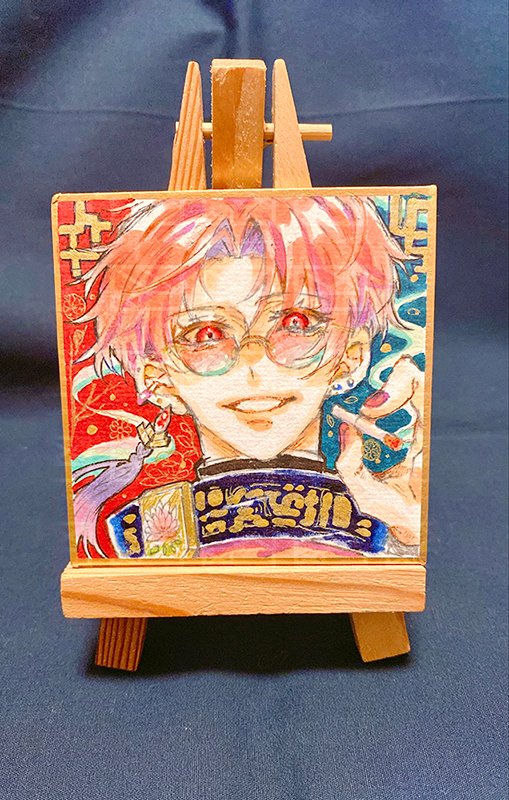 そうさくマーケット２で頒布した新作のチケットカードとミニ色紙をBOOTHで通販を開始しました！
宜しければお手に取って見て見て下さい！

ミニ色紙は1点ものなのでなくなり次第終了です。
（状況次第でまた後日追加するかも）
よろしくお願いします🪷🏮
ultramarine-yoru.booth.pm

#そうさくマーケット