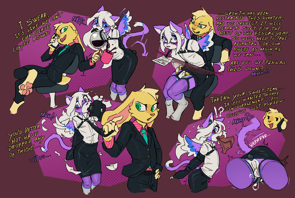 A commission for CheeseusChrist and nicoya on FA

Thank you!