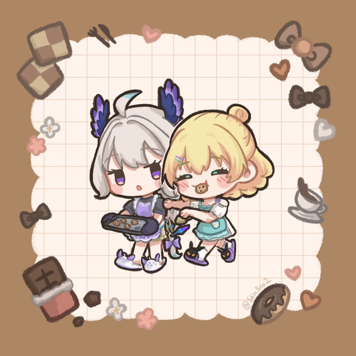 🍪🍩🍫

#Palouette #DrawMillie