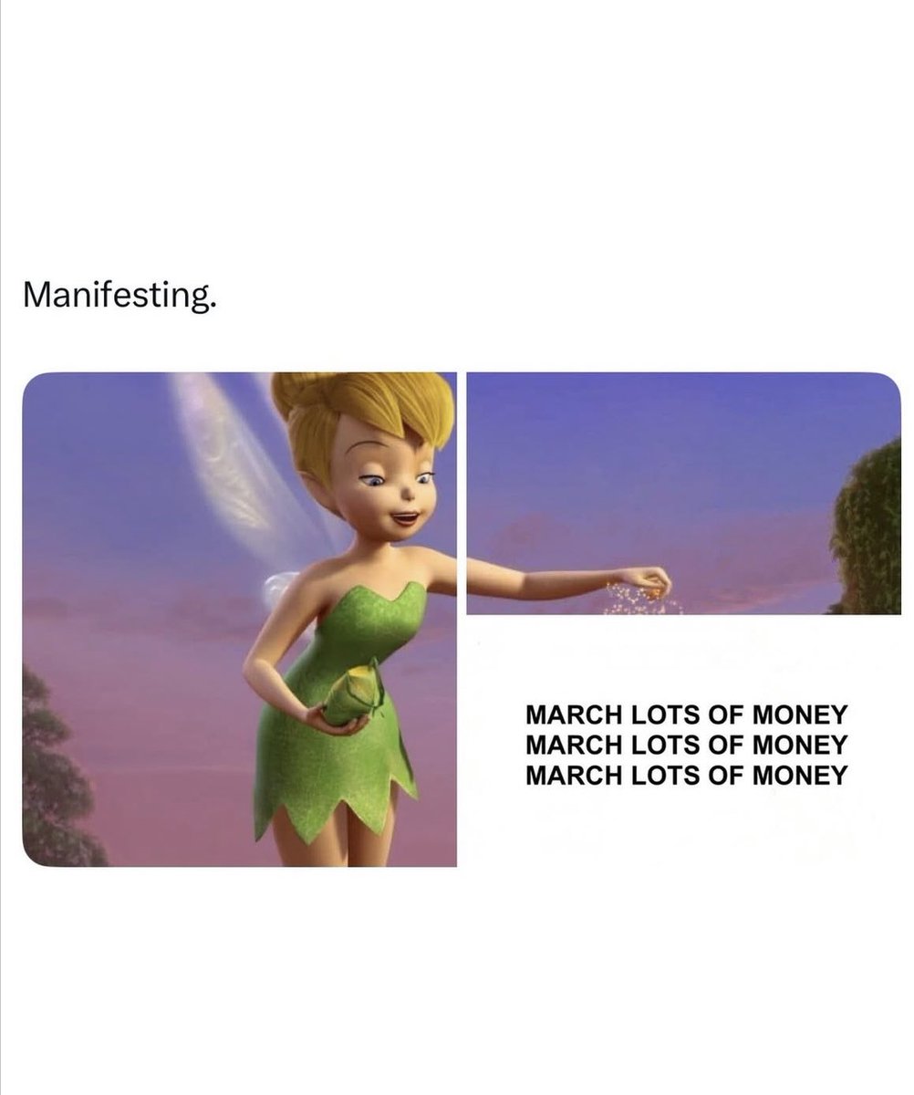 classyladylife's tweet photo. March will be good. https://t.co/GVmAGJrIsh