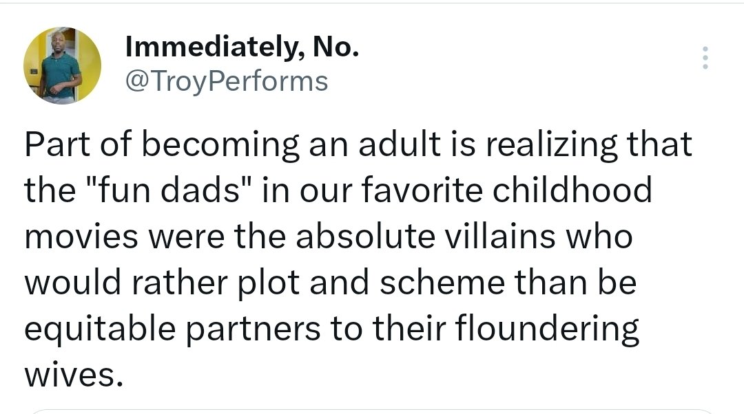 Immediately, No. tweet media