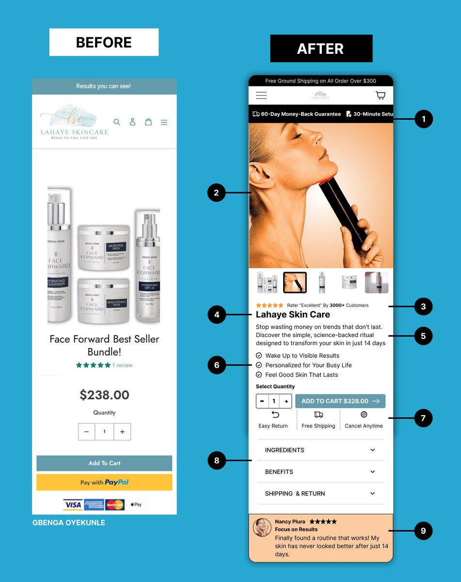 oyega001's tweet photo. A re-design with a 5% potential increase in conversion

#ProductDesignerNeeded #UserEperience #Figma #ProductStrategy #CEOs #ConversionRate #DesignSystem #FigmaDesign #ProductDesign #Founders #SaaS #ConversionDesign #HiringUIUXDesigner #Nocode #LeadProductDesigner #RemoteUIUX https://t.co/eOZV3oywfE