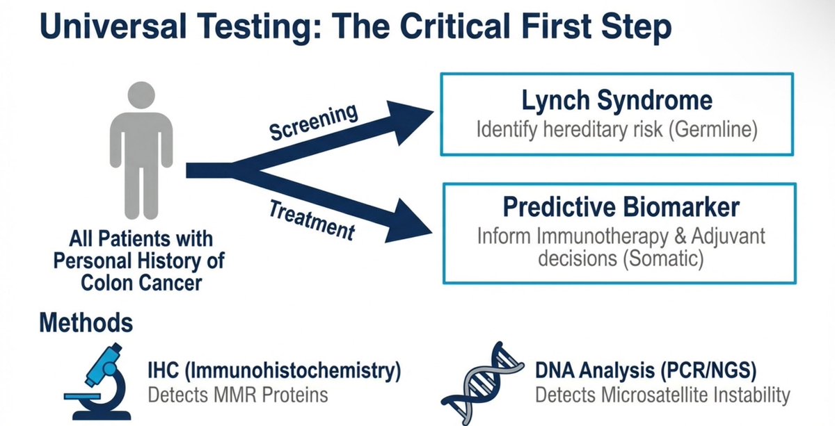 DrRupamOncology's tweet photo. Immunotherapy in Colon cancer 1

Immunotherapy is transforming outcomes in #MSIHigh #ColorectalCancer. Promising data from trials with #Nivolumab + #Ipilimumab and more. #Immunotherapy #CRC #Oncology #CancerResearch https://t.co/5rNQVDBtdt