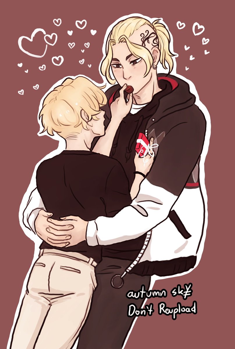 /don't reupload/

Birthday gift for @/doramaikes 🥰🎉
Brought back my iconic soft rendering for this occasion and drew "this Draken, with this Mikey". 🤭
#drakey #doramai