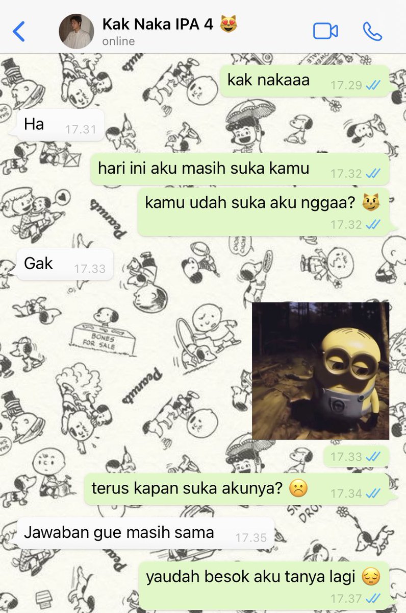 enoughjiseok's tweet photo. Orang mah hobinya baca buku kek, berenang—tapi beda hal sama si Jiyan, yang hobinya tiap hari confess-in Kak Naka IPA 4.😼 https://t.co/GYkJuckrP8