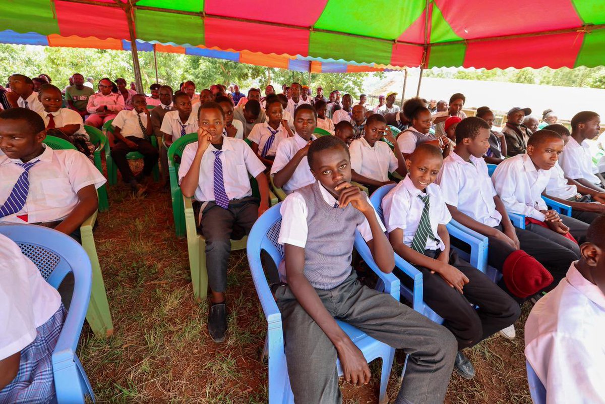The surest way to transform a village is to strengthen its schools.

On the invitation of my friend and fellow UoN alumnus, Eunice Maina, we joined stakeholders and the community of Rutune Secondary School, Mukurwe-ini Constituency, Nyeri County, for a special Sunday service