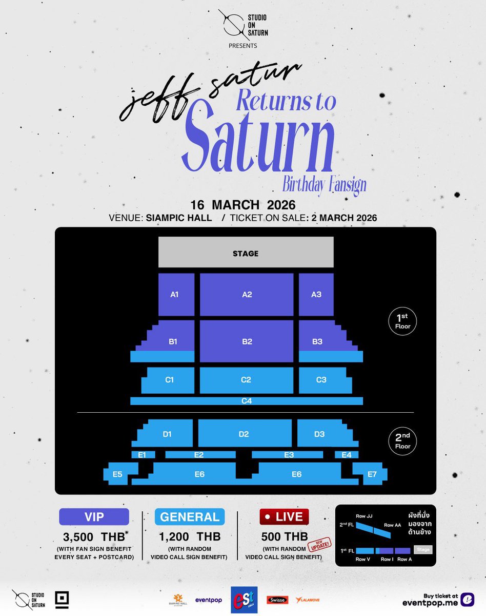 📍เปิดรับคิวกดบัตรหน้าเว็บรอบแรกพรุ่งนี้📍

✨ ค่ากดเริ่มต้น 300/ใบ 
✨ มีรีวิวเยอะมาก สามารถดูรีวิวได้ที่ # ไบโอ 🫶🏻

⭐️ สนใจฝากกด/จองคิว แอดไลน์มาคุยก่อนได้งับ

#JeffSatur
#JeffSaturReturnsToSaturnBirthdayFanSign
